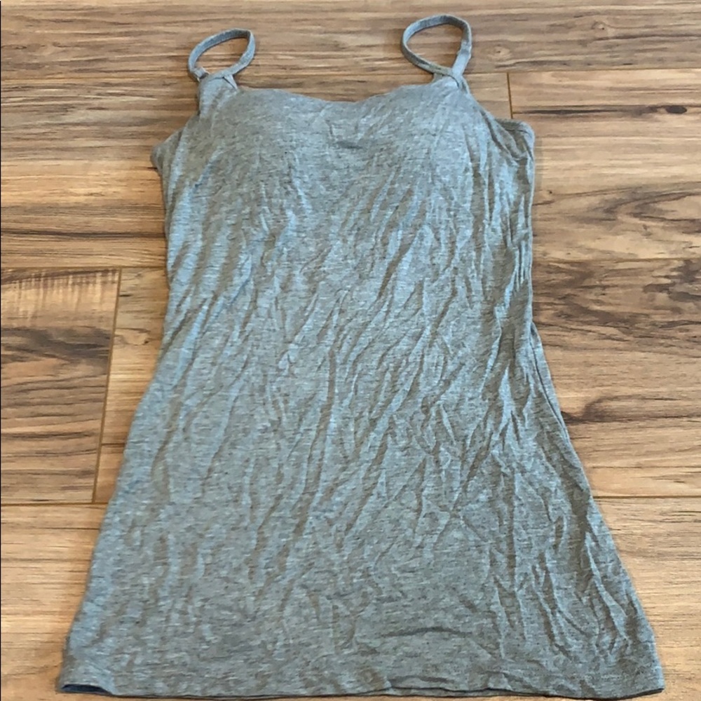 Sleep tank with built in bra